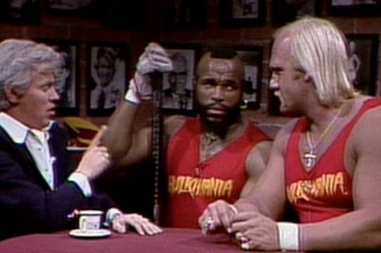 Mr. T and the Hulkster on SNL